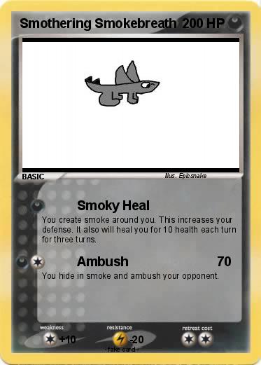Pokemon Smothering Smokebreath