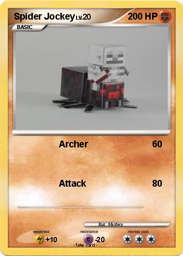 Pokemon Spider Jockey