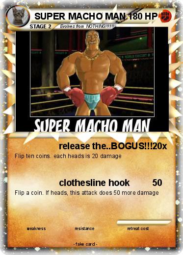 Pokemon SUPER MACHO MAN