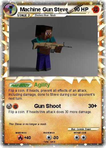 Pokemon Machine Gun Steve