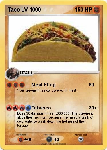 Pokemon Taco LV 1000