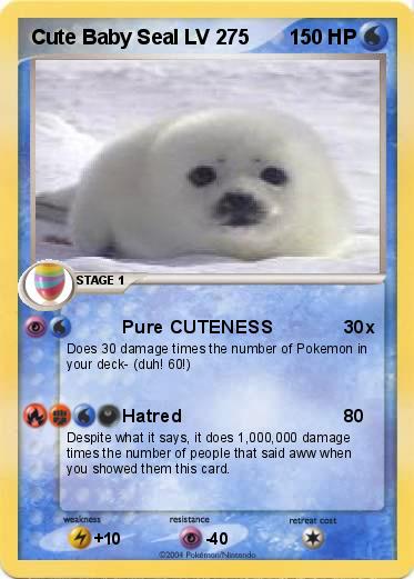 Pokemon Cute Baby Seal LV 275