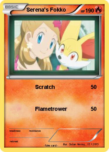 Pokemon Serena's Fokko