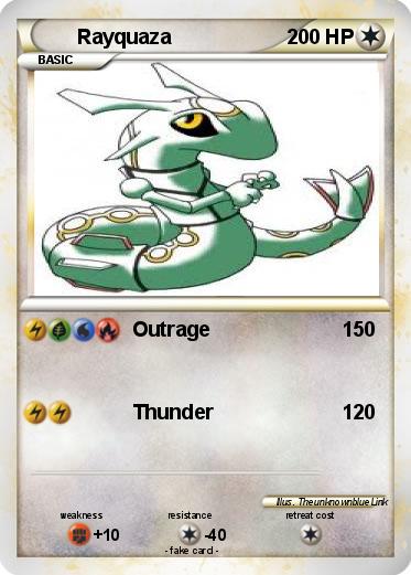 Pokemon Rayquaza