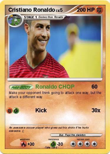 Pokemon Cristiano Ronaldo