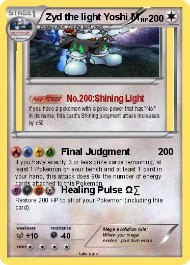 Pokemon Zyd the light Yoshi M