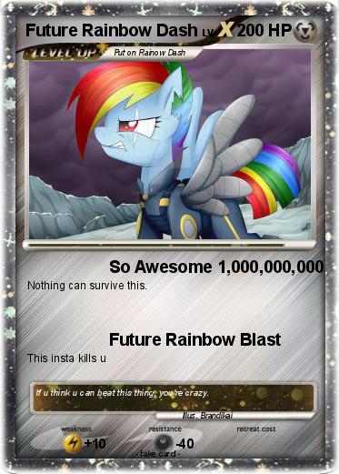 Pokemon Future Rainbow Dash