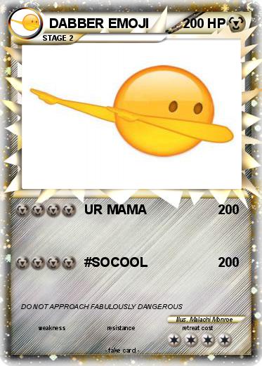 Pokemon DABBER EMOJI