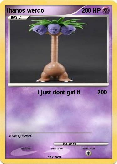 Pokemon thanos werdo