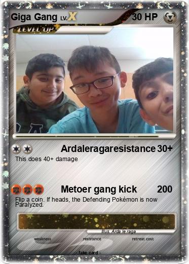 Pokemon Giga Gang