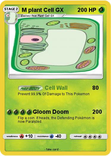 Pokemon M plant Cell GX
