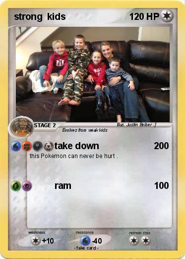 Pokemon strong  kids