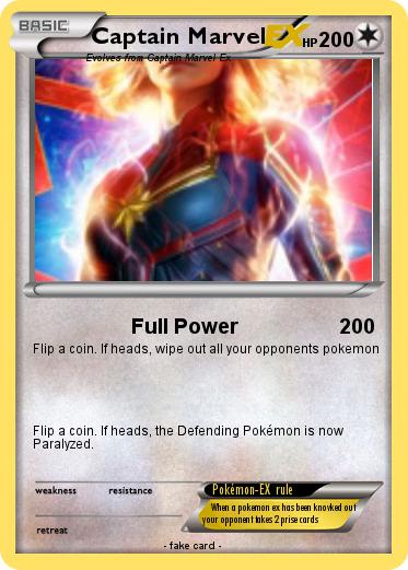Pokemon Captain Marvel