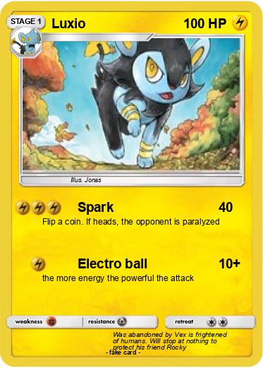 Pokemon Luxio Pokemon Luxio