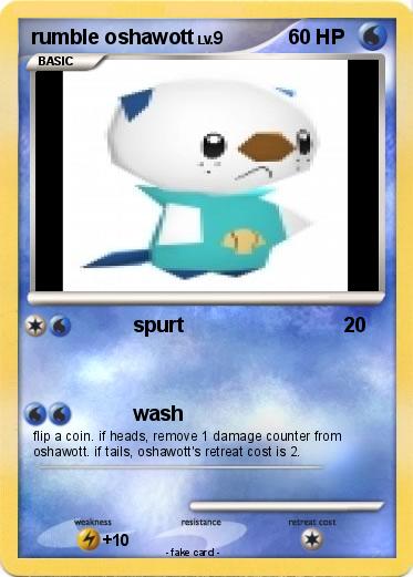Pokemon rumble oshawott