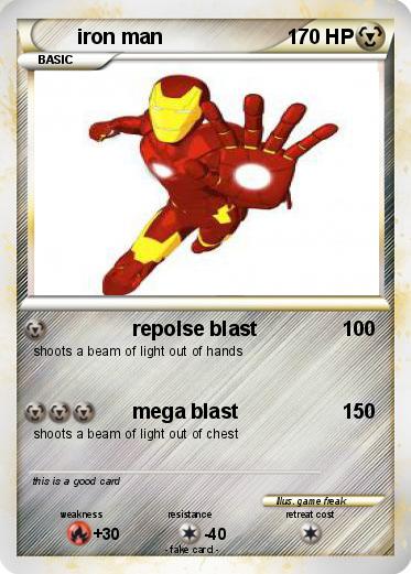 Pokemon iron man
