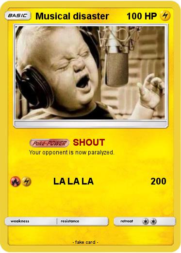 Pokemon Musical disaster