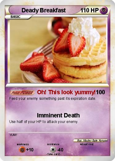 Pokemon Deady Breakfast
