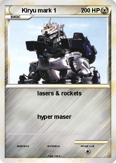 Pokemon Kiryu mark 1