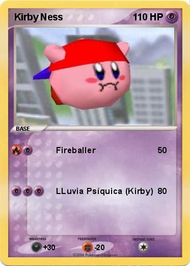 Pokemon Kirby Ness