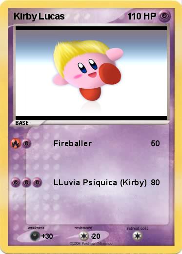 Pokemon Kirby Lucas