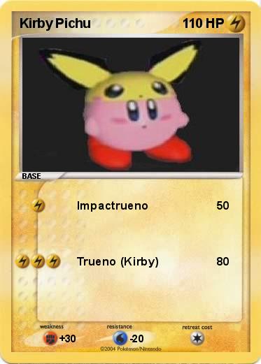 Pokemon Kirby Pichu
