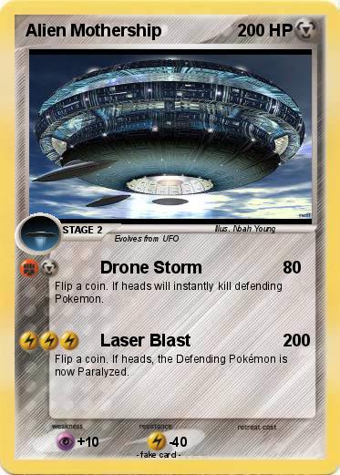 Pokemon Alien Mothership
