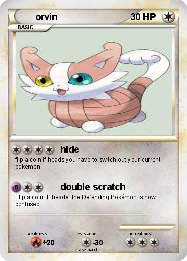 Pokemon orvin