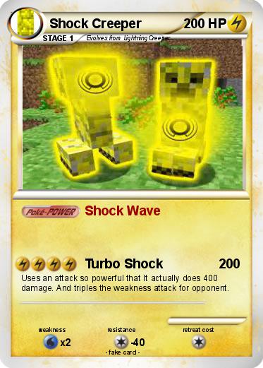 Pokemon Shock Creeper