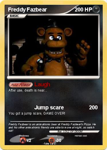 Pokemon Freddy Fazbear