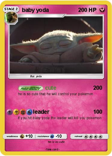 Pokemon baby yoda