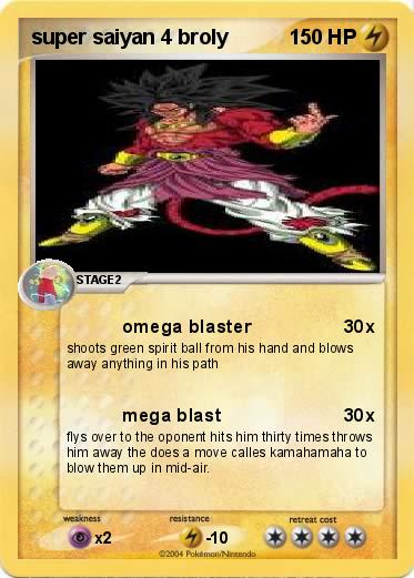 Pokemon super saiyan 4 broly