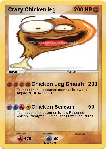 Pokemon Crazy Chicken leg