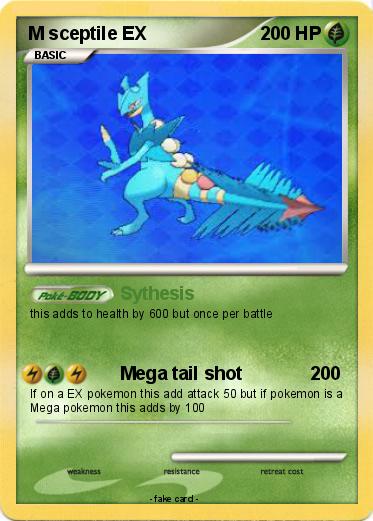 Pokemon M sceptile EX