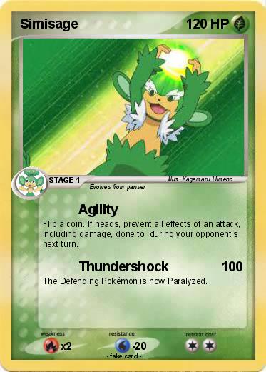 Pokemon Simisage