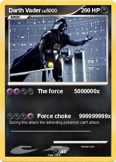 Pokemon Darth Vader