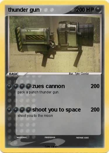 Pokemon thunder gun