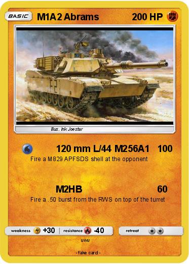Pokemon M1A2 Abrams