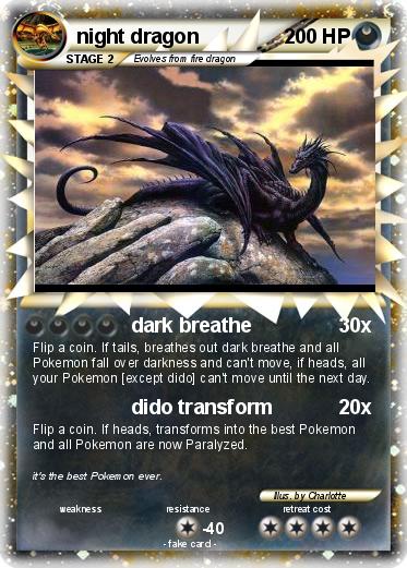 Pokemon night dragon