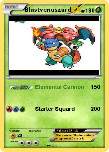 Pokemon Blastvenuszard
