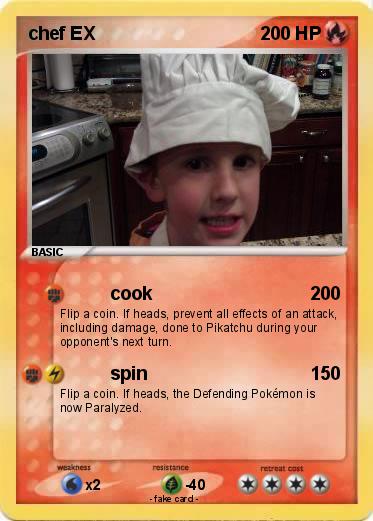 Pokemon chef EX