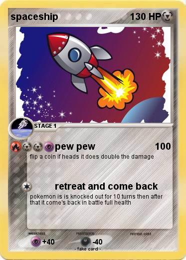 Pokemon spaceship