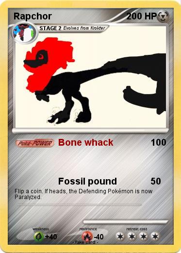 Pokemon Rapchor