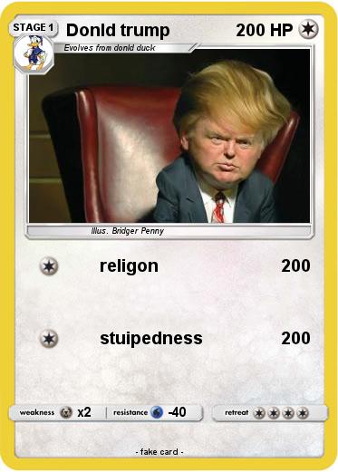 Pokemon Donld trump