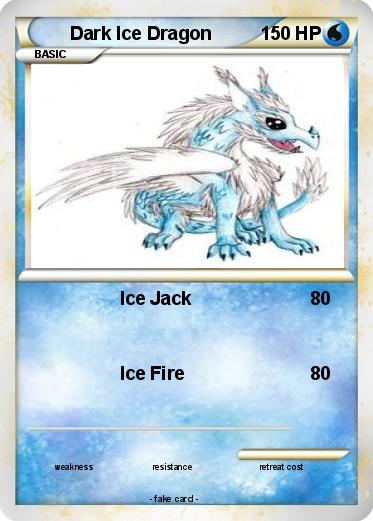 Pokemon Dark Ice Dragon