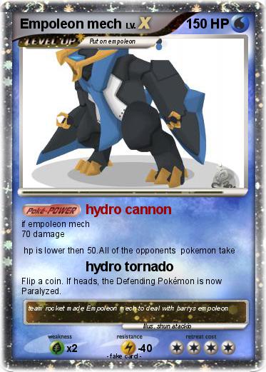 Pokemon Empoleon mech