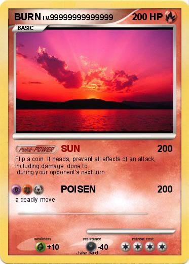 Pokemon BURN