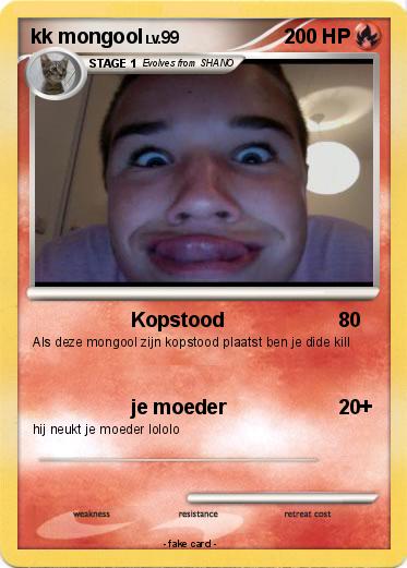 Pokemon kk mongool