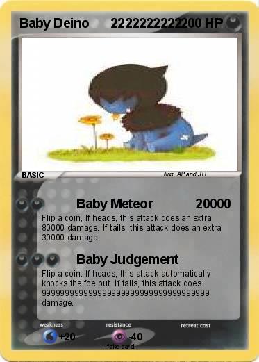 Pokemon Baby Deino      2222222222