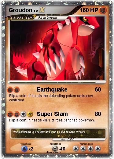 Pokemon Groudon